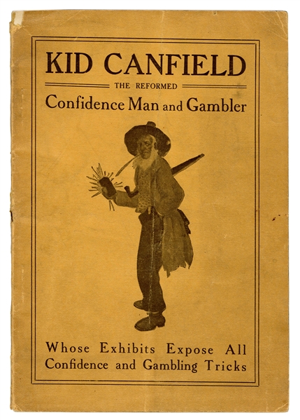  Reformed Confidence Man and Gambler, Whose Exhibits Expose All Confidence and Gambling Tricks