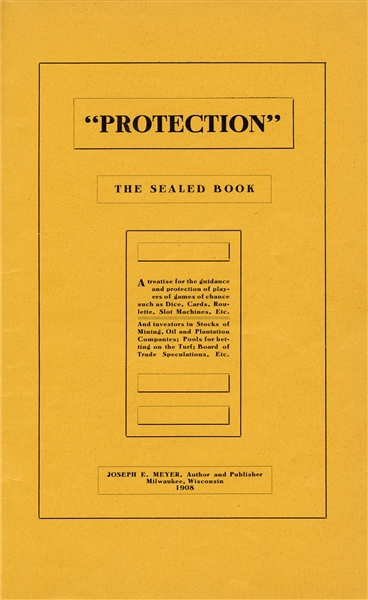 Protection. The Sealed Book.