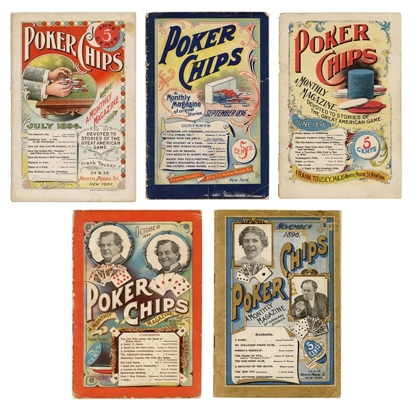 Poker Chips: A Monthly Magazine Devoted to Stories of the Great American Game.