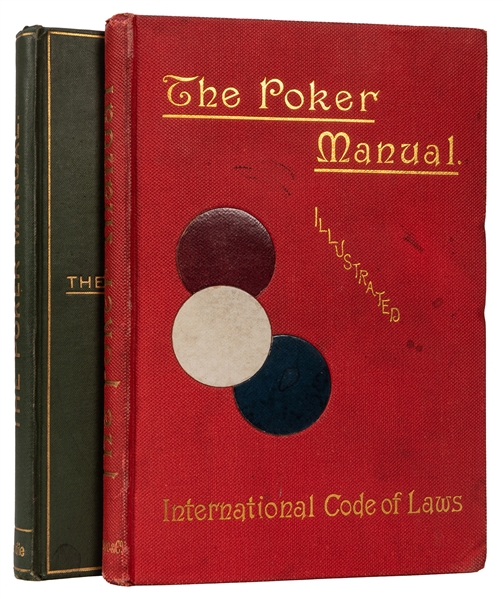 The Poker Manual. Two Editions.