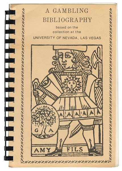 A Gambling Bibliography. Based on the Collection at the University of Nevada, Las Vegas.