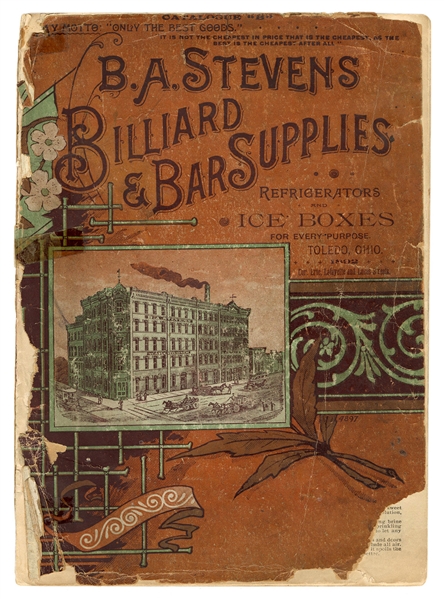 B.A. Stevens Billiard & Bar Supplies. Catalog B.