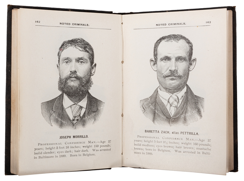 Grannan’s Pocket Gallery of Noted Criminals of the Present Day, Containing Portraits of Noted and Dangerous Criminals, Pickpockets, Burglars, Bank Sneaks, Safe Blowers, and All-Around Thieves.