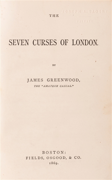 The Seven Curses of London. 