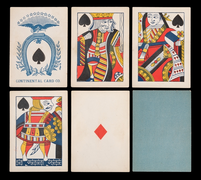 Continental Card Co. Faro Playing Cards.