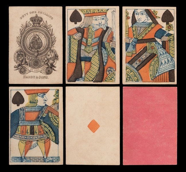Hardy & Sons English Playing Cards.