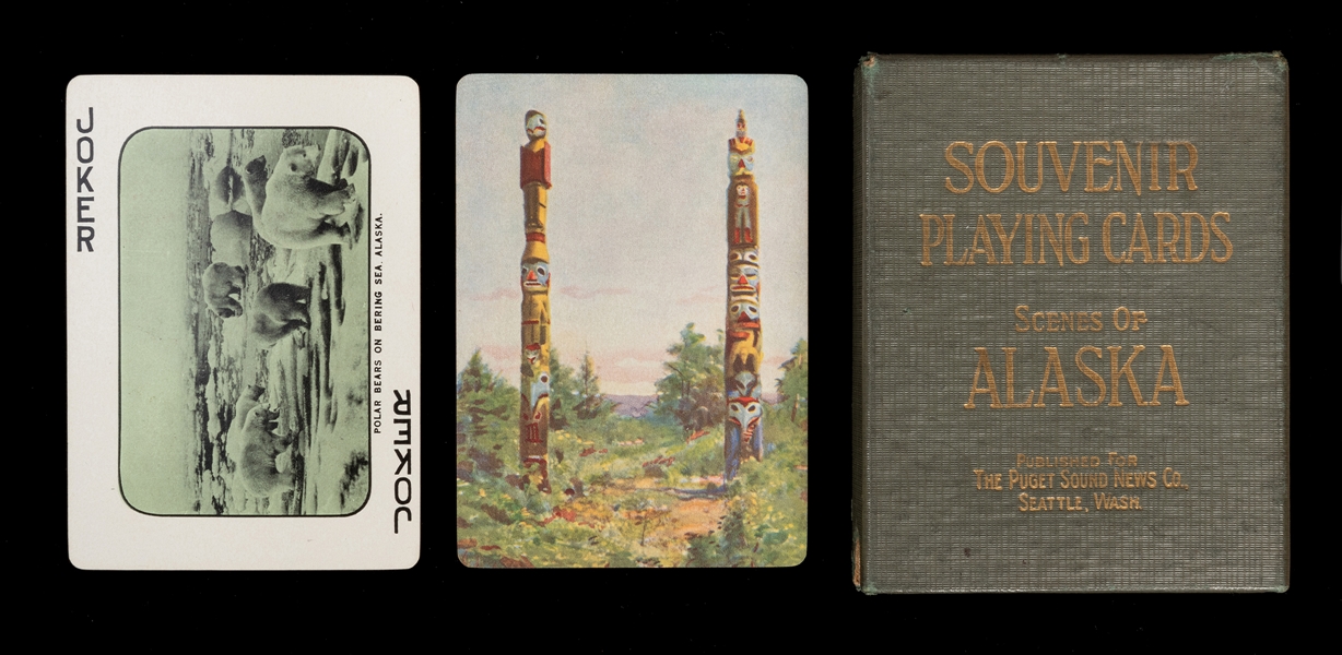 Alaska Souvenir Playing Cards.