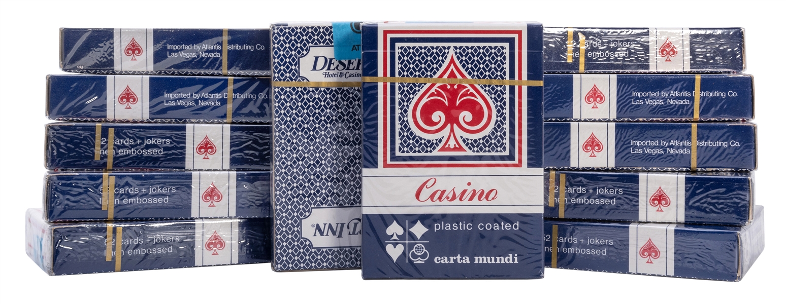 Brick (12 Packs) Desert Inn Casino Playing Cards.