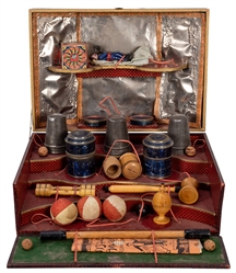 Antique French Physique Magic Set.