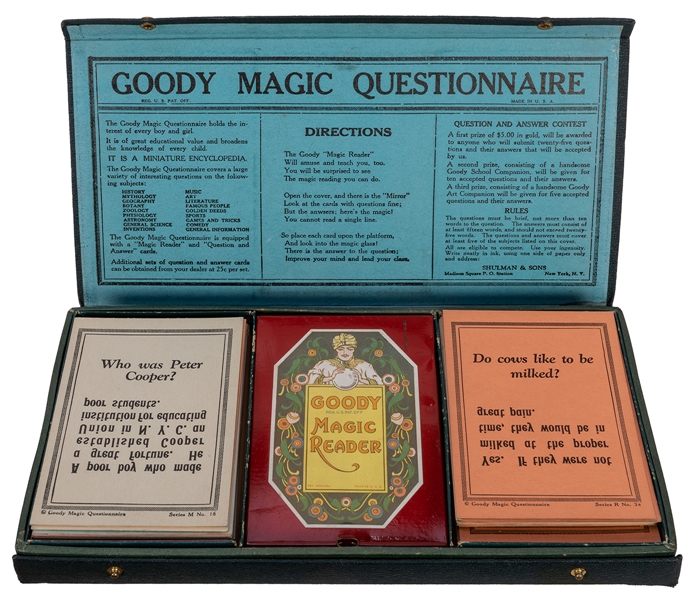 Goody Magic Questionnaire.