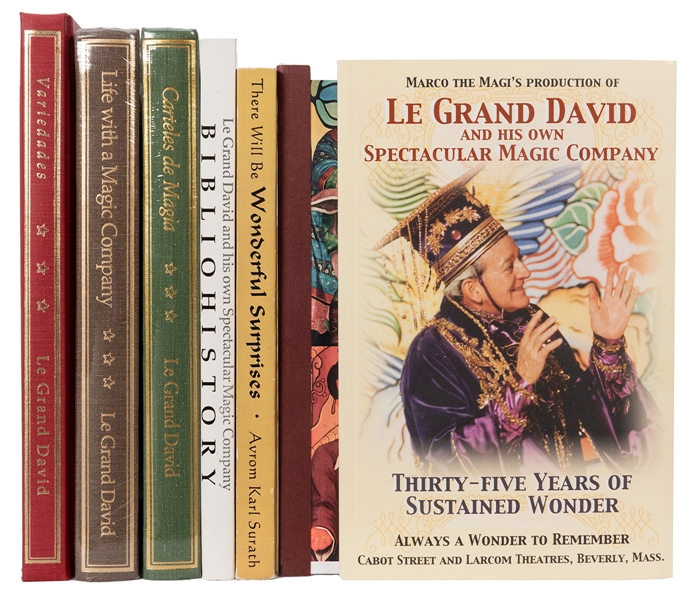 Seven Volumes on Le Grand David Magic Co.