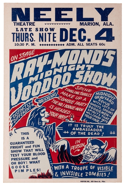 Ray-Mond’s Midnight Voodoo Show.