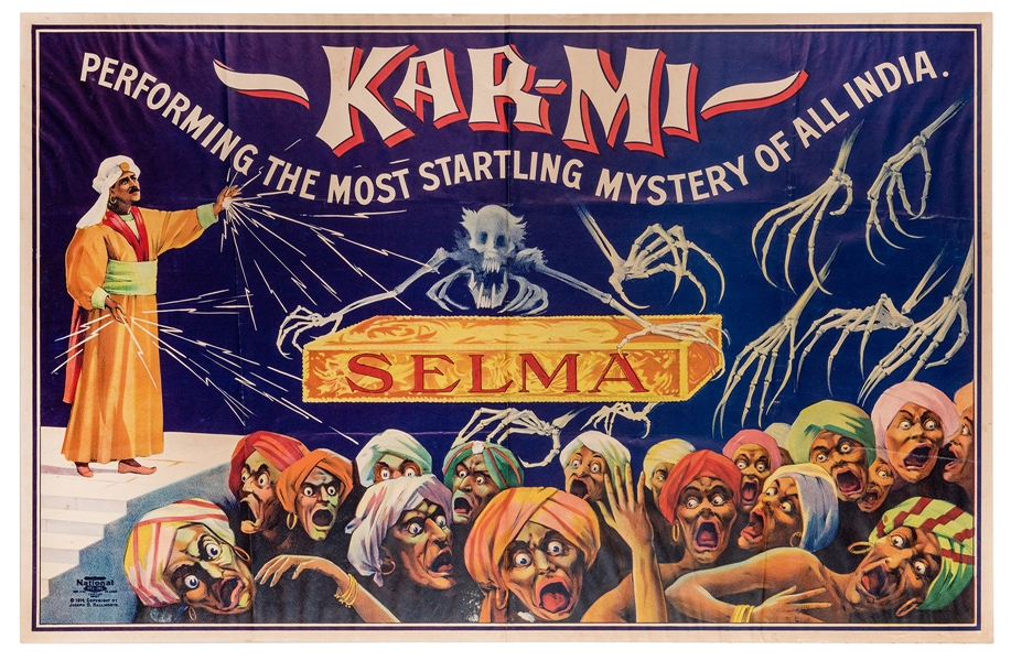 Kar-Mi. Forming the Most Startling Mystery of All India. Selma.