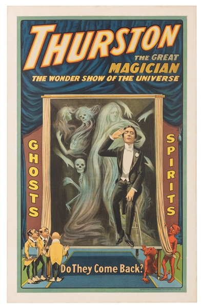 Thurston The Great Magician. Do They Come Back?