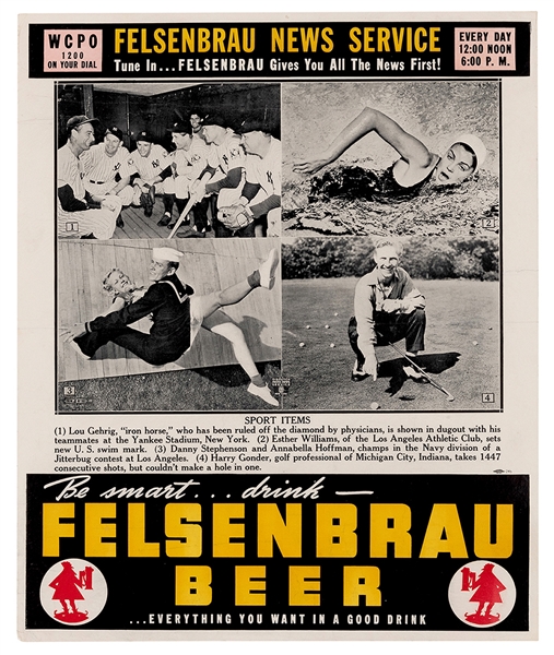 Felsenbrau Beer. Everything You Want in a Good Drink.