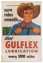 Gulflex Lubrication. Circa 1950s. 