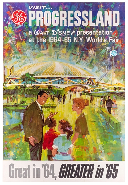 Progressland. A Walt Disney Presentation at World’s Fair. 1964. 