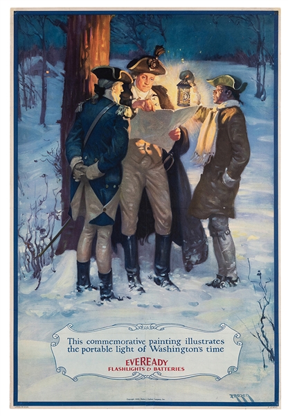 Rozen, Jerome G. Eveready Flashlight and Batteries. George Washington. 