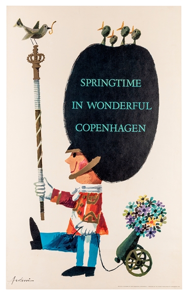 Antoni, Ib (1929-1973). Springtime in Wonderful Copenhagen. 