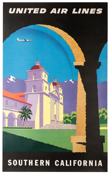 Binder, Joseph (1898-1972). Southern California. United Air Lines. 