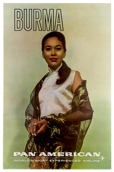 Burma. Pan American. 1964. 