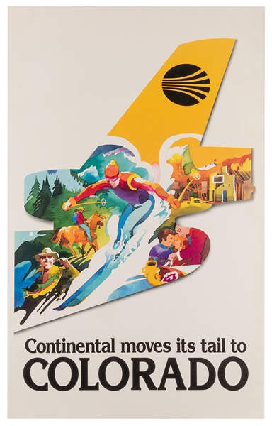 Colorado. Continental Airlines. 