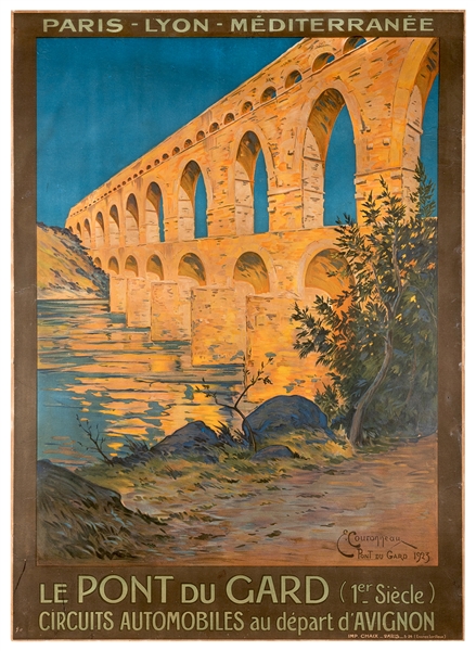 Couronneau, E. Le Pont Du Gard. Paris: Chaix, 1923. 
