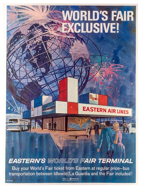 Eastern Air Lines. World’s Fair Exclusive. 1961. 