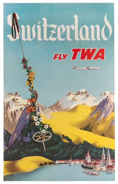Fly TWA Switzerland. 