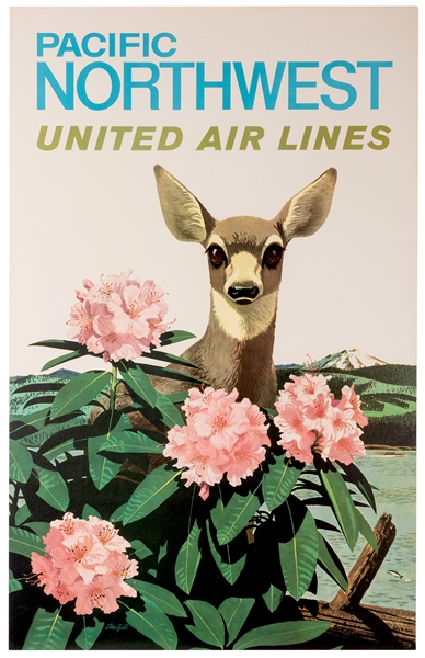 Galli, Stan (1912 – 2009). Pacific Northwest. United Air Lines. 