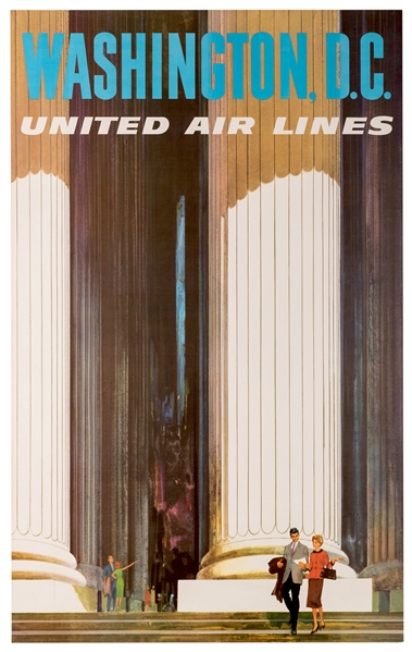 Galli, Stan (1912-2009). Washington D.C. United Air Lines. Circa 1965.