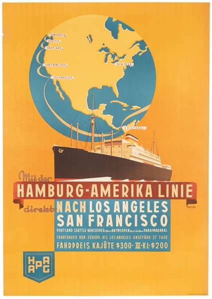 Hamburg-Amerika Line.