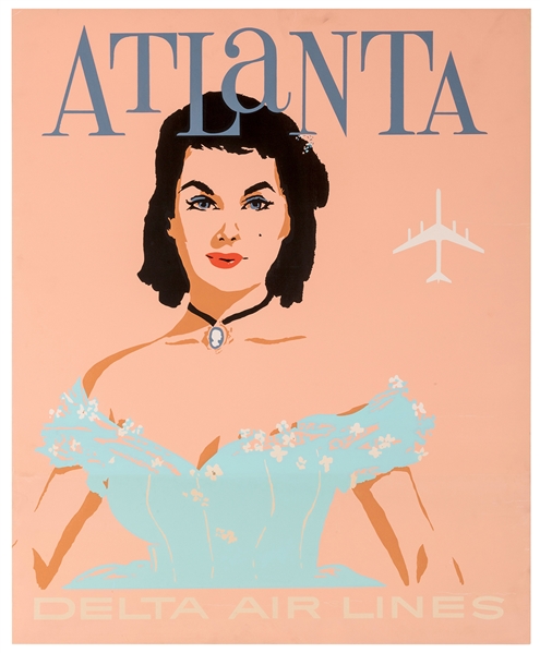 Hardy, John (American, 1923-2004). Atlanta. Delta Air Lines. 