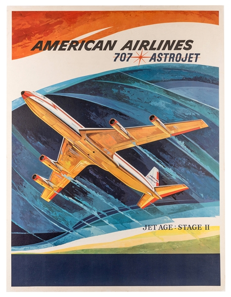 Hanke. American Airlines. 707 Astrojet. 