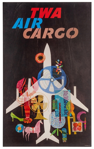 Klein, David (1918-2005). TWA. Air Cargo. 