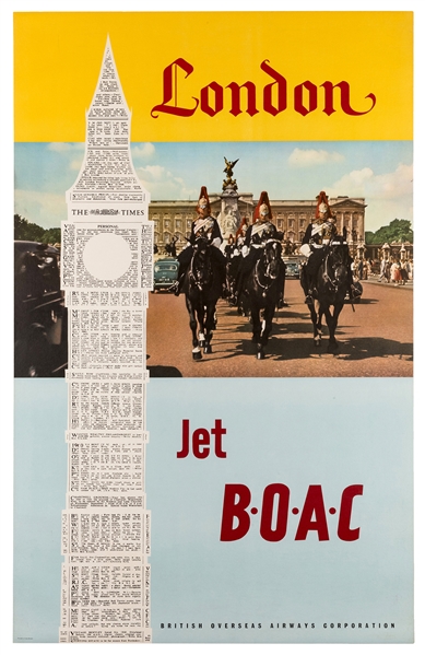 London. Jet BOAC. 