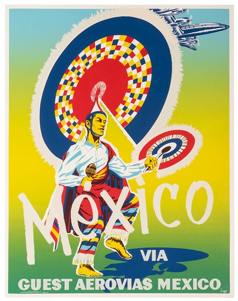 Mexico. Aerovias Guest. 
