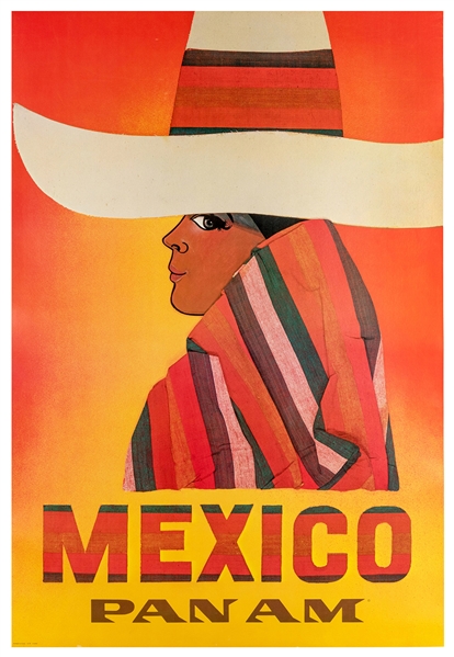 Mexico. Pan Am. 1968. 