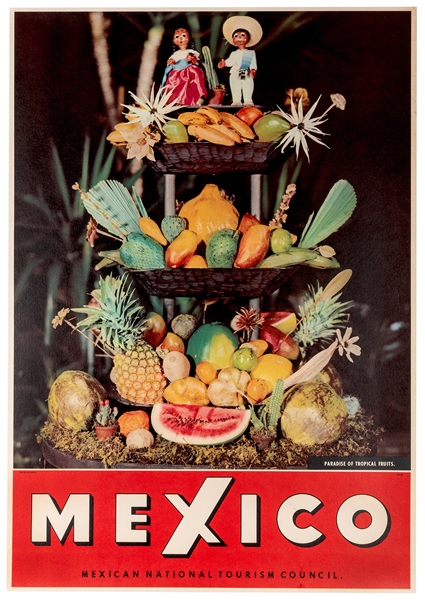 Mexico. Paradise of Tropical Fruits. 