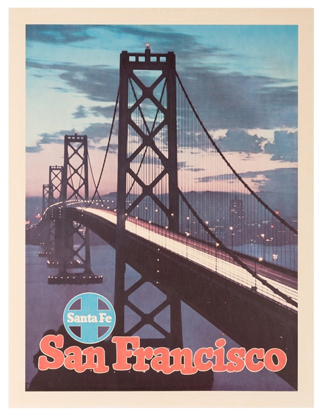 Santa Fe Railroad. San Francisco. 