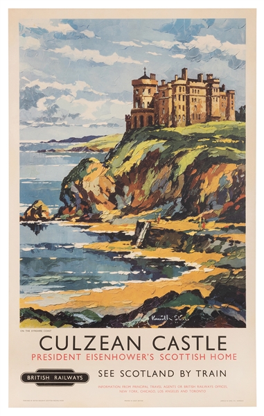 Steel, Kenneth. Culzean Castle. President Eisenhower’s Scottish Home. 