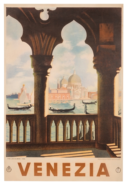 Venezia. Rome: Stab. Luigi Salomone, ca. 1938. 