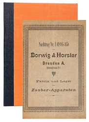 Borwig & Horster. Magic Catalog/Price list. 