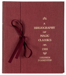 Forrester, Stephen. A Bibliography of Magic Classics. 