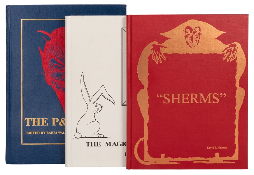 Trio of Books on Magic Manufacturers. 