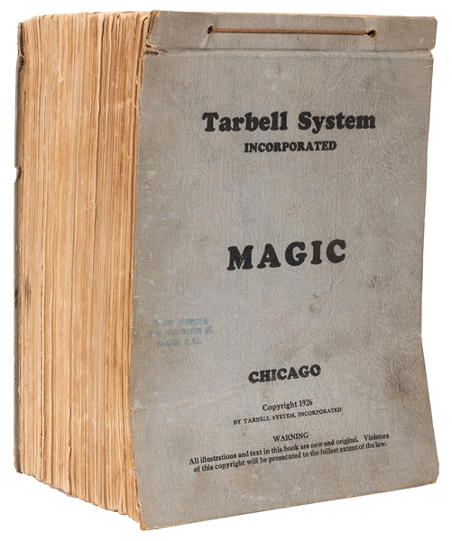 Tarbell, Harlan. The Tarbell Course of Magic. 