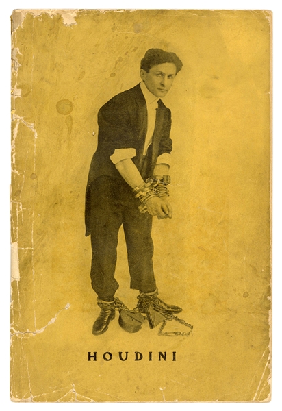 Houdini, Harry (Ehrich Weisz). The Adventurous Life of a Versatile Artist.