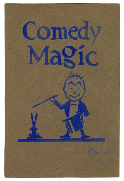 Tarbell, Harlan. Original Cover Art for Comedy Magic by Tarbell.