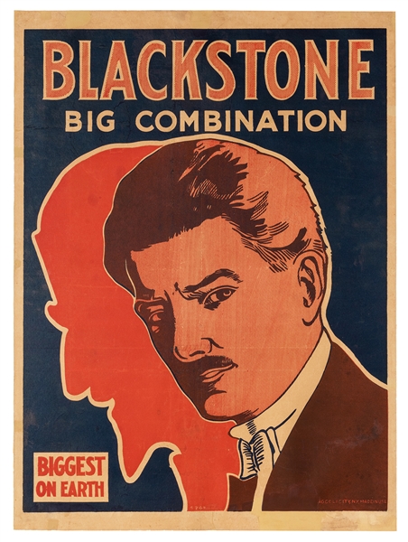 Blackstone, Harry (Henry Boughton). Blackstone. Big Combination. Biggest on Earth. 