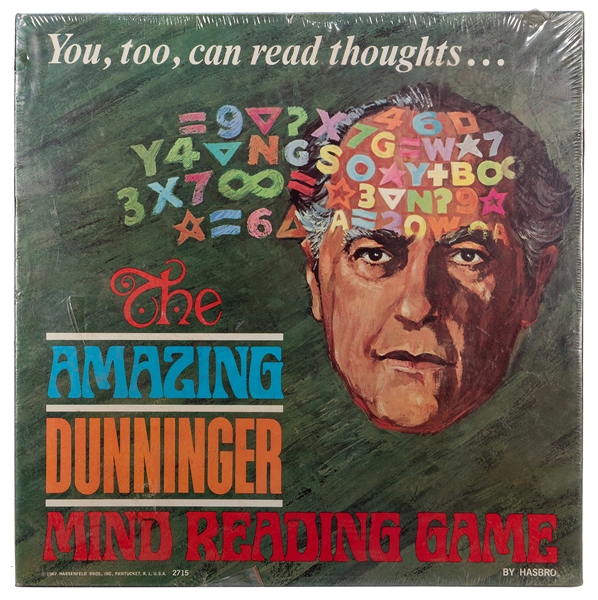 The Amazing Dunninger Mind Reading Game. 
